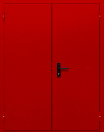 Фото двери «Двупольная глухая (красная)» в Чехову